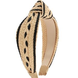 Braided Raffia Headband